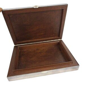 Sign Crown Square Silver-Snaffle Box Lined with Satinwood Limited edition 67/100